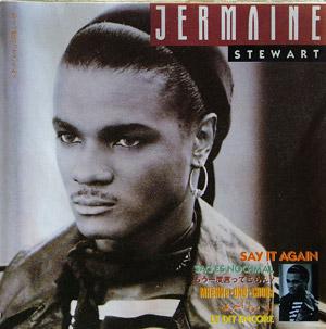 Front Cover Album Jermaine Stewart - Say It Again