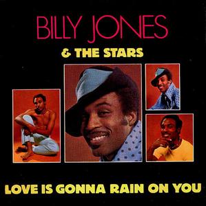 Front Cover Album Billy Jones - Love Is Gonna Rain On You