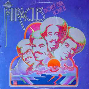 Front Cover Album The Miracles - Don't Cha Love It