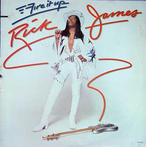 Front Cover Album Rick James - Fire It Up