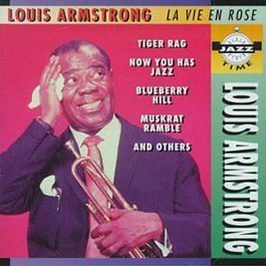 Front Cover Album Louis Armstrong - La Vie en Rose