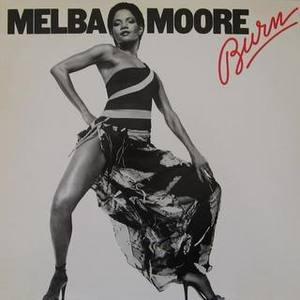 Front Cover Album Melba Moore - Burn
