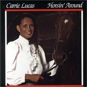 Front Cover Album Carrie Lucas - Horsin' Around