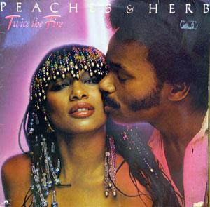 Front Cover Album Peaches & Herb - Twice The Fire