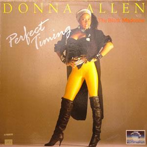 Front Cover Album Donna Allen - Perfect Timing  | top seller records | TSR 40050101 | UK
