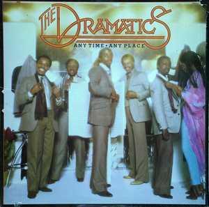 Front Cover Album The Dramatics - Anytime Anyplace