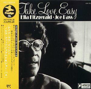 Front Cover Album Ella Fitzgerald - Take Love Easy