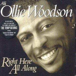 Front Cover Album Ali Ollie Woodson - Right Here All Along