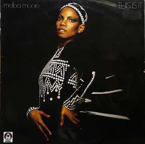 Front Cover Album Melba Moore - This Is It