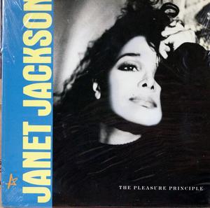 Front Cover Single Janet Jackson - The Pleasure Principle