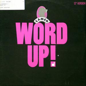 Front Cover Single Cameo - Word Up