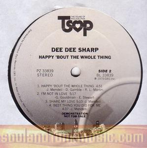 Dee Dee Sharp-gamble - Happy Bout The Whole Thing