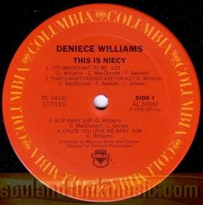 Deniece Williams - This Is Niecy