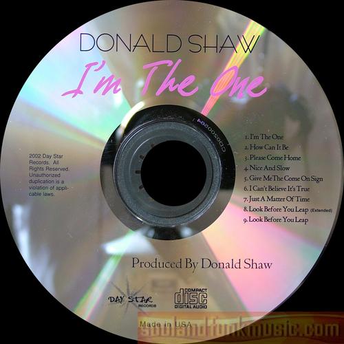 Donald Shaw - I'm The One