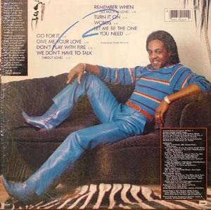 Back Cover Album Peabo Bryson - Don't Play With Fire Back Cover Album Peabo Bryson - Don't Play With Fire