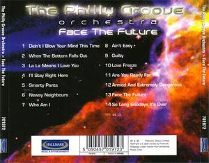 Back Cover Album The Philly Groove Orchestra - Face The Future
