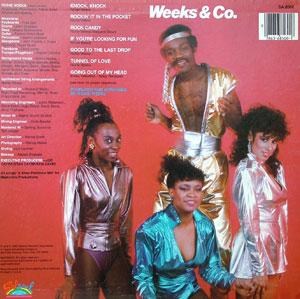 Back Cover Album Weeks & Company - Weeks & Co. Back Cover Album Weeks & Company - Weeks & Co.