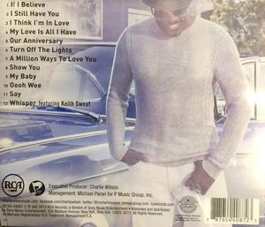 Back Cover Album Charlie Wilson - Love, Charlie