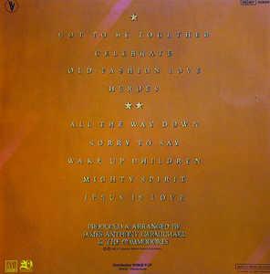 Back Cover Album Commodores - Heroes