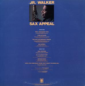 Back Cover Album Junior Walker & The All-stars - SAX Appeal Back Cover Album Junior Walker & The All-stars - SAX Appeal