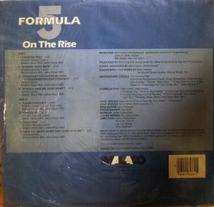 Back Cover Album Formula Five - On The Rise