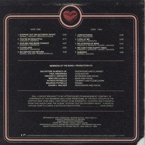 Back Cover Album Sail - Steppin' Out On Saturday Night Back Cover Album Sail - Steppin' Out On Saturday Night