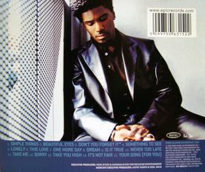 Back Cover Album Glenn Lewis - World Outside My Window