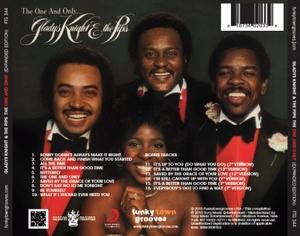 Back Cover Album Gladys Knight & The Pips - The One And Only  | funkytowngrooves records | FTG-344 | UK