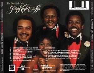 Back Cover Album Gladys Knight & The Pips - The One And Only | funkytowngrooves records | FTG-344 | UK Back Cover Album Gladys Knight & The Pips - The One And Only | funkytowngrooves records | FTG-344 | UK