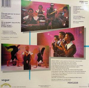 Back Cover Album Newcleus - Jam On Revenge Back Cover Album Newcleus - Jam On Revenge