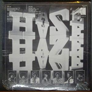 Back Cover Album Haze - Haze Back Cover Album Haze - Haze