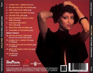 Back Cover Album Phyllis Hyman - Phyllis Hyman  | funkytowngrooves records | FTG-411 | UK