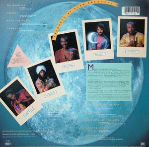 Back Cover Album Mystic Merlin - Full Moon
