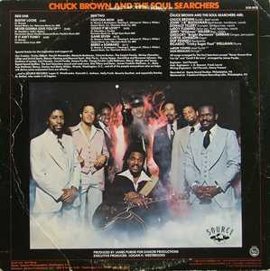 Back Cover Album Chuck Brown And The Soul Searchers - Bustin' Loose