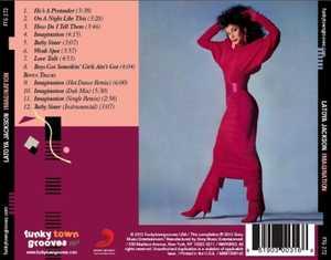 Back Cover Album La Toya Jackson - Imagination  | funkytowngrooves usa records | FTG-272 | US