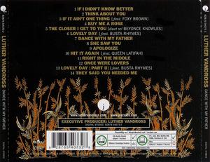 Back Cover Album Luther Vandross - Dance With My Father
