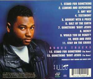 Back Cover Album Terry Garmon - Stand For Something Back Cover Album Terry Garmon - Stand For Something