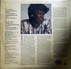 Back Cover Album Irma Thomas - The New Rules