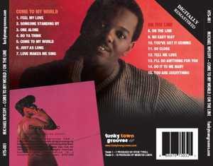 Back Cover Album Michael Wycoff - On The Line | funkytowngrooves usa records | HTS 001 | US Back Cover Album Michael Wycoff - On The Line | funkytowngrooves usa records | HTS 001 | US