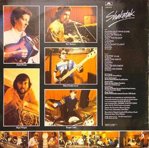 Back Cover Album Shakatak - Drivin' Hard Back Cover Album Shakatak - Drivin' Hard