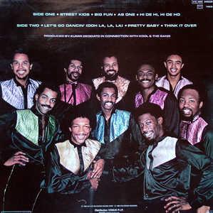 Back Cover Album Kool & The Gang - As One