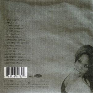 Back Cover Album Shola Ama - In Return Back Cover Album Shola Ama - In Return