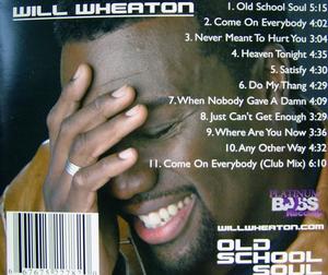 Back Cover Album Will Wheaton - Old School Soul