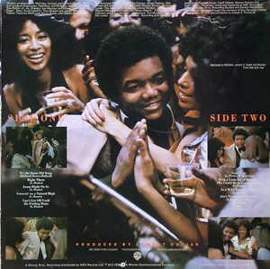 Back Cover Album Lamont Dozier - Right There Back Cover Album Lamont Dozier - Right There
