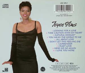 Back Cover Album Joyce Sims - All About Love Back Cover Album Joyce Sims - All About Love