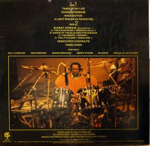 Back Cover Album Billy Cobham - Powerplay Back Cover Album Billy Cobham - Powerplay
