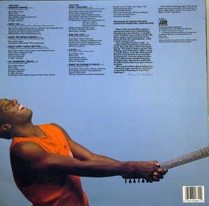 Back Cover Album Hiram Bullock - From All Sides Back Cover Album Hiram Bullock - From All Sides
