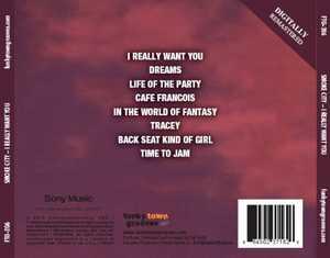 Back Cover Album Smoke City - I Really Want You  | ftg  usa records | FTG 206 | UK