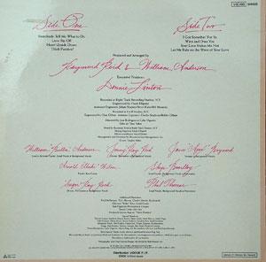 Back Cover Album Crown Heights Affair - Think Positive Back Cover Album Crown Heights Affair - Think Positive