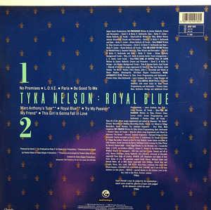 Back Cover Album Tyka Nelson - Royal Blue Back Cover Album Tyka Nelson - Royal Blue